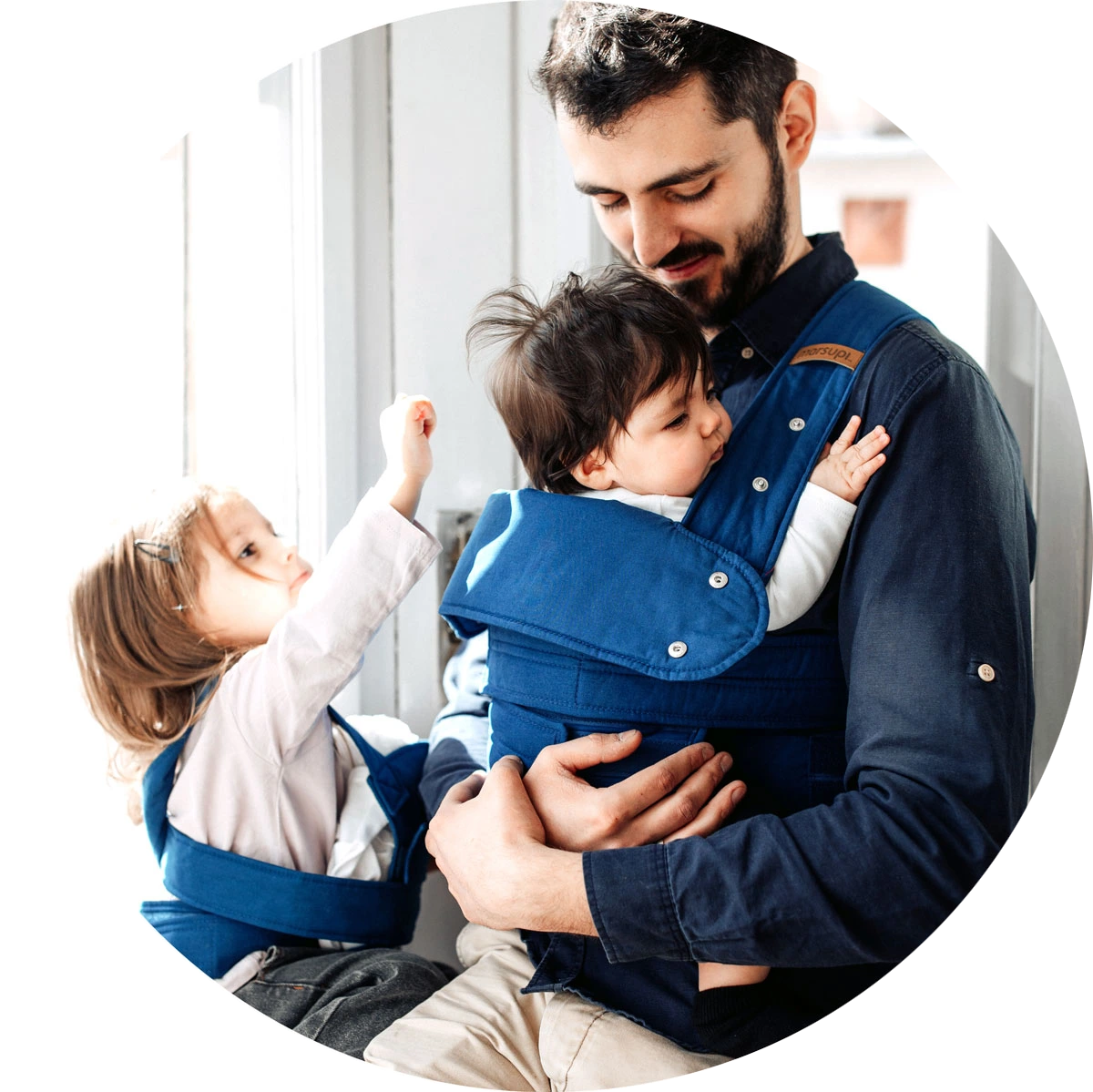 Marsupi Babytrage Classic und mini ocean